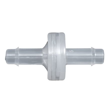 Cole-Parmer Miniature Check Valve, Polypropylene Housing, Viton diaphragm, 1/4in ID GM64PFA